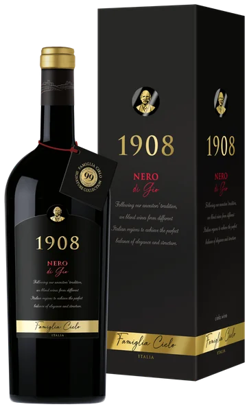 Cielo 1908 Nero di Gio Magnum in giftbox